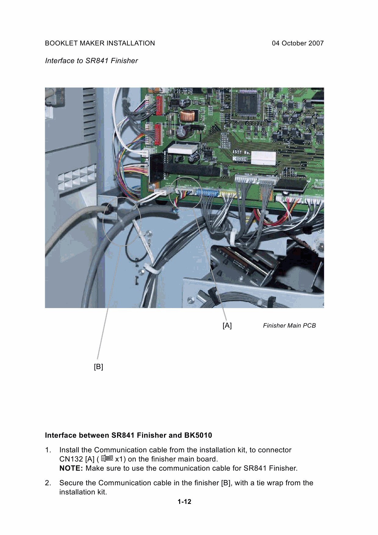 RICOH Options BK5010 Booklet-Maker Service Manual PDF download-5